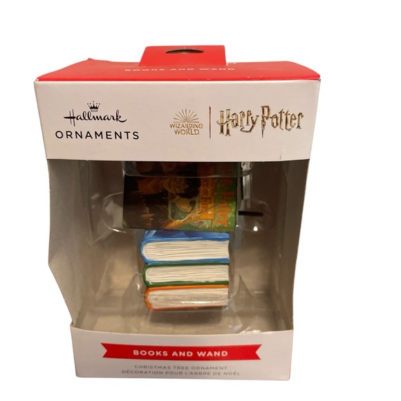 Hallmark Harry Potter Nimbus 2000 & Books and Wand Christmas Ornament - Picture 4 of 6